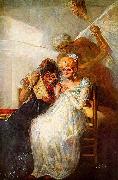 Francisco de Goya Einst und jetzt oil painting on canvas